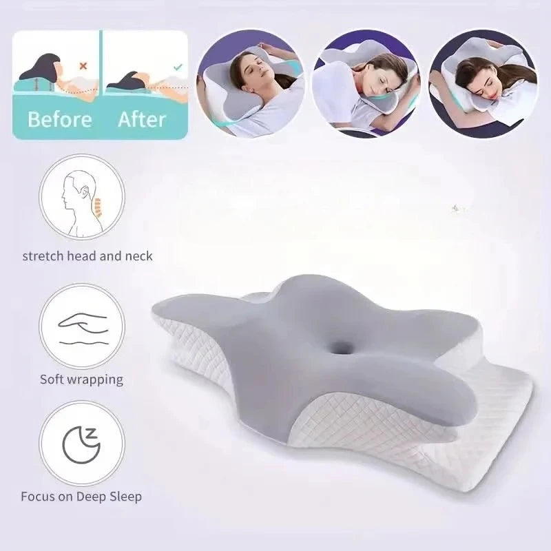 Oreiller Papillon en Mousse Mémoire