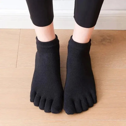 Chaussettes Pilates femmes – Cinq orteils antidérapantes