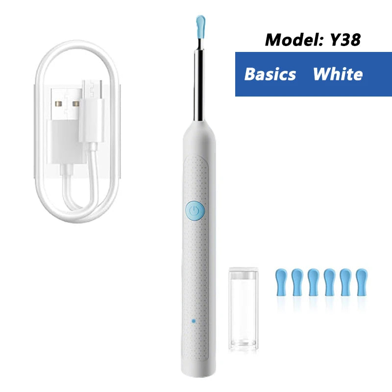 Nettoyeur d’oreille visuel avec caméra – Otoscope lumineux