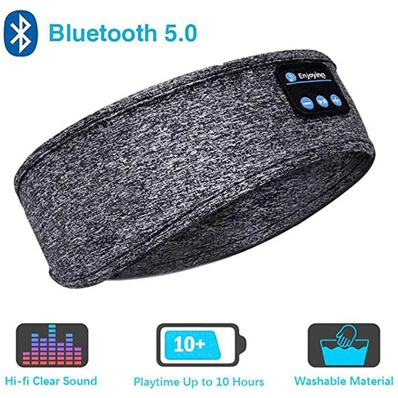 Écouteurs Bluetooth – Bandeau sportif et sommeil sans fil