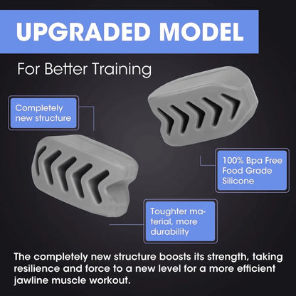 Balle Exercice Mâchoire Silicone 40/50/60 LBS – Entraîneur Facial & Mâchoire